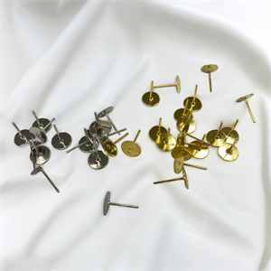 Silikonlu 8 MM Küpe Klipsler / 5 ÇİFT Paket