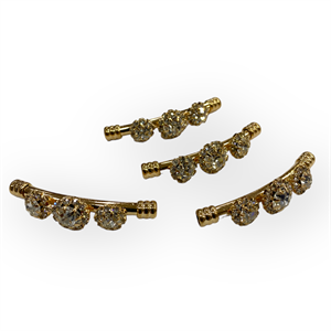 Silver Çelik Zirkon İşleme Takı Arası