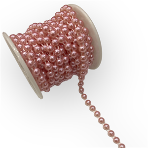 Sıralı Pembe Metrelik İnci