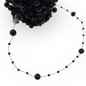 Sıralı Siyah Metrelik İnci