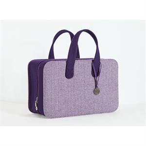Snug Doktor Çantası - Purple Tweed & Felt Küçük