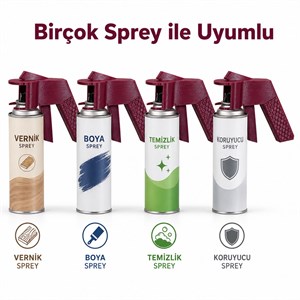 SpreyGrip - Ergonomik Sprey Tetik Aparatı