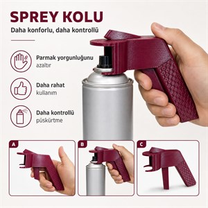 SpreyGrip - Ergonomik Sprey Tetik Aparatı