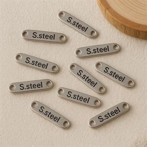 Stainless Steel - Çelik İmza Etiketi 5 Adet Paket