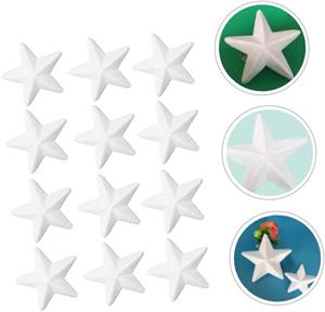 Strafor Köpük Yıldızlar 6.5 CM - 6 Adet