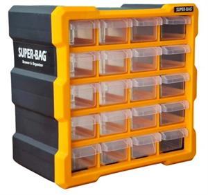 Super Bag 20li Mono Block Çekmece Seti