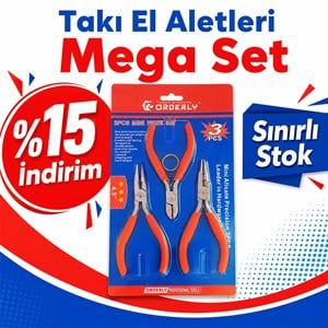 Takı El Aletleri Dörtlü Mega Set