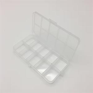 Takı Kutusu 10 Bölmeli Şeffaf