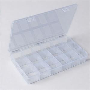 Takı Kutusu 18 Bölmeli Şeffaf 