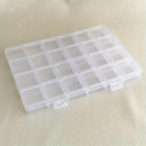 Takı Kutusu 24 Bölmeli Şeffaf