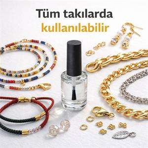 Takı Sabitleyici, Onarım ve Koruyucu Şeffaf Vernik – 12 ML