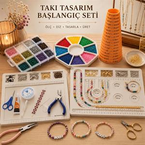 Takı Tasarım Panoları Dörtlü Çok Amaçlı Set
