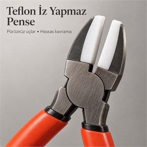 Teflon Geniş Ağız İz Yapmaz Kargaburnu 