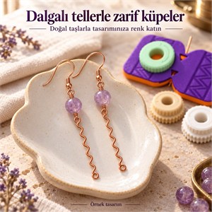 Tel Dalga Şekillendirme Seti – Tasarımlarınıza Hareket Katın