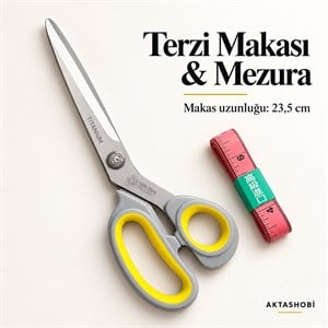 Terzi Makası ve Mezura Seti