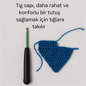 Tığ Sapı Kalınlaştırıcı – Ergonomik Örgü Aparatı