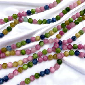 Tourmaline Agate Dizi Doğal taş