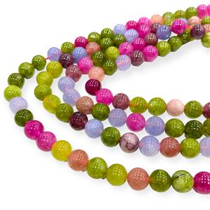 Tourmaline Agate Dizi Doğal taş