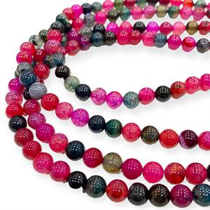 Turmalin Akik Dizi Doğal taş