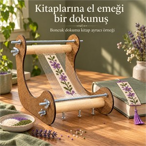 Yeni Nesil Bead Loom Dik Dokuma Tezgahı