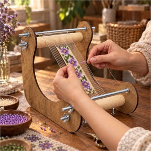 Yeni Nesil Bead Loom Dik Dokuma Tezgahı