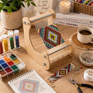 Yeni Nesil Bead Loom Dik Dokuma Tezgahı