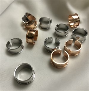 Çelik Yüzük Kasa Modeller 8 MM