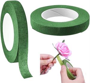 Yeşil Çiçek Bandı 12 MM - 50 Metre