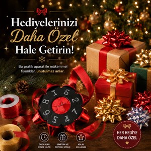 Yıldız Fiyonk Yapım Aparatı – Kusursuz Hediye Süsleri Hazırlayın!