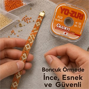 YO-ZURI Guam Şeffaf Misina – 0,22 mm Çok Kuvvetli