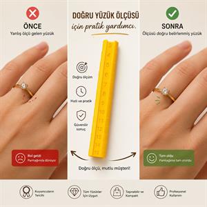 Yüzük Ölçü Rehberi - Stant