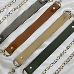 Zincirli Deri Detay Modern Askılık