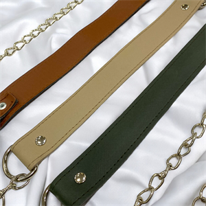 Zincirli Deri Detay Modern Askılık