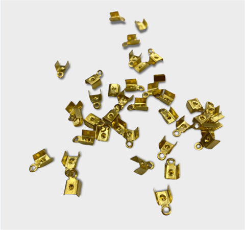24K Mat Gold Deri Kapama 0.5 MM - 6 ADET 