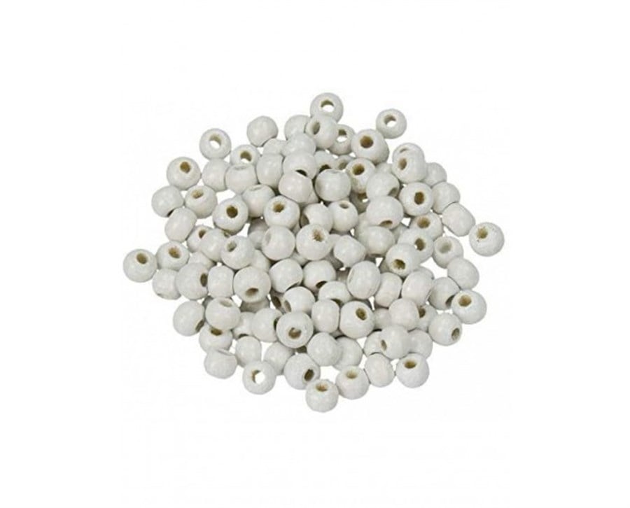 Ahşap Boncuklar 10 MM / 10 GRAM Paket - 08