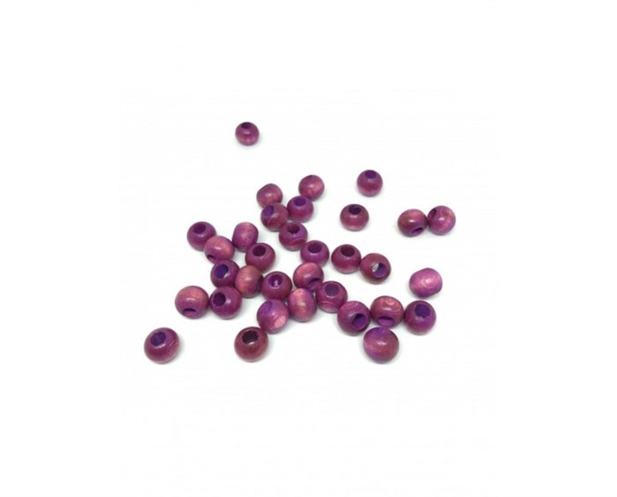 Ahşap Boncuklar 10 MM / 10 GRAM Paket - 04