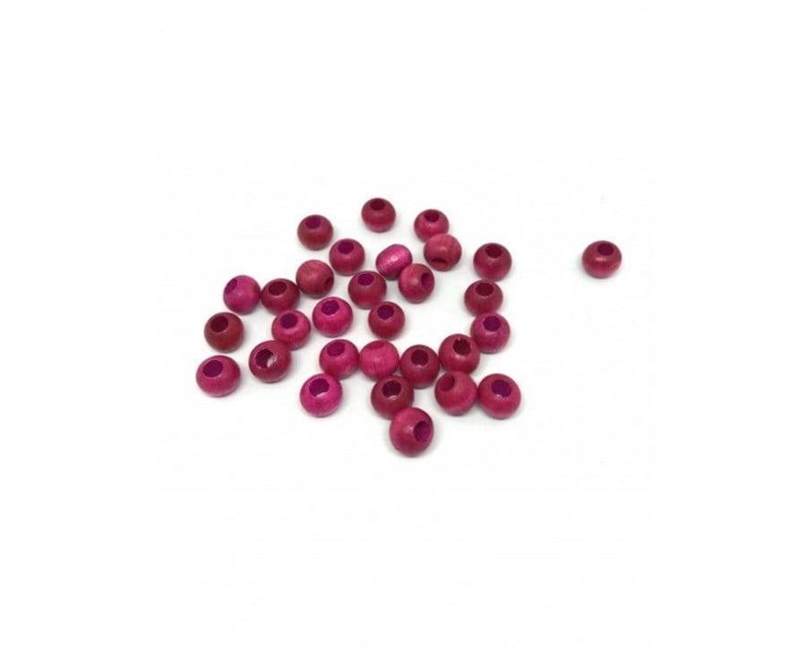 Ahşap Boncuklar 10 MM / 10 GRAM Paket -16