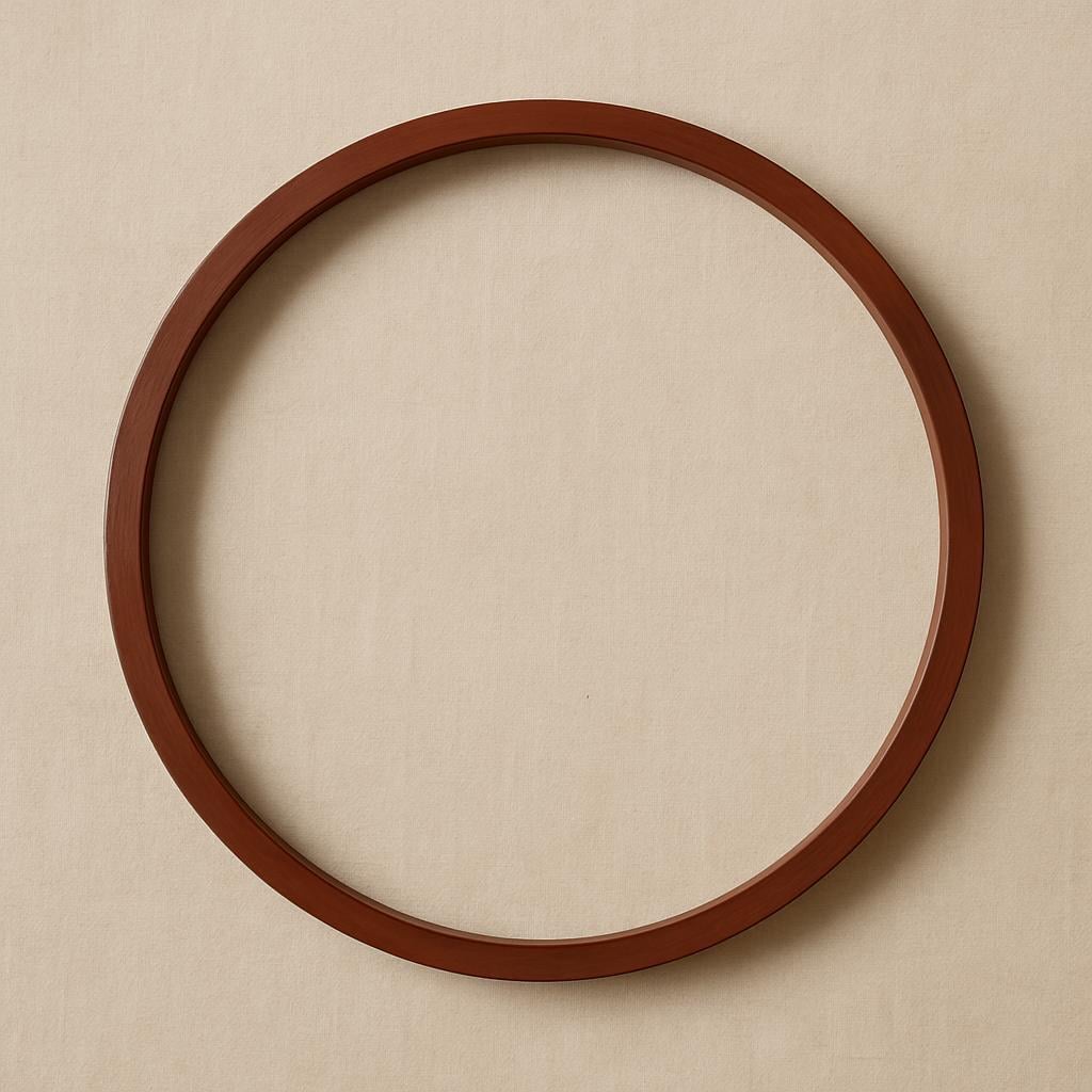 Ahşap Görünümlü Halka 25 CM