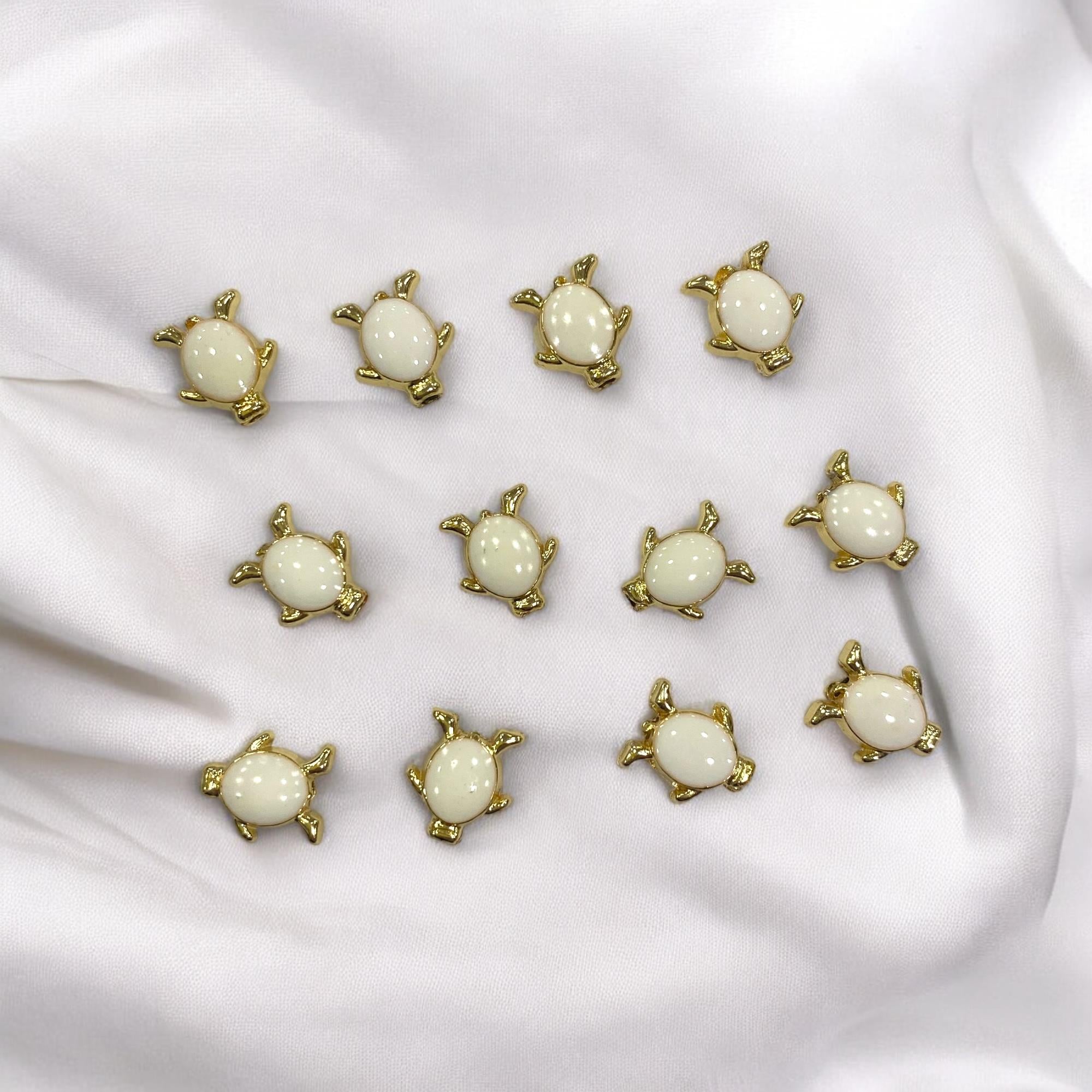 Altın Kaplama Beyaz Kaplumbağa