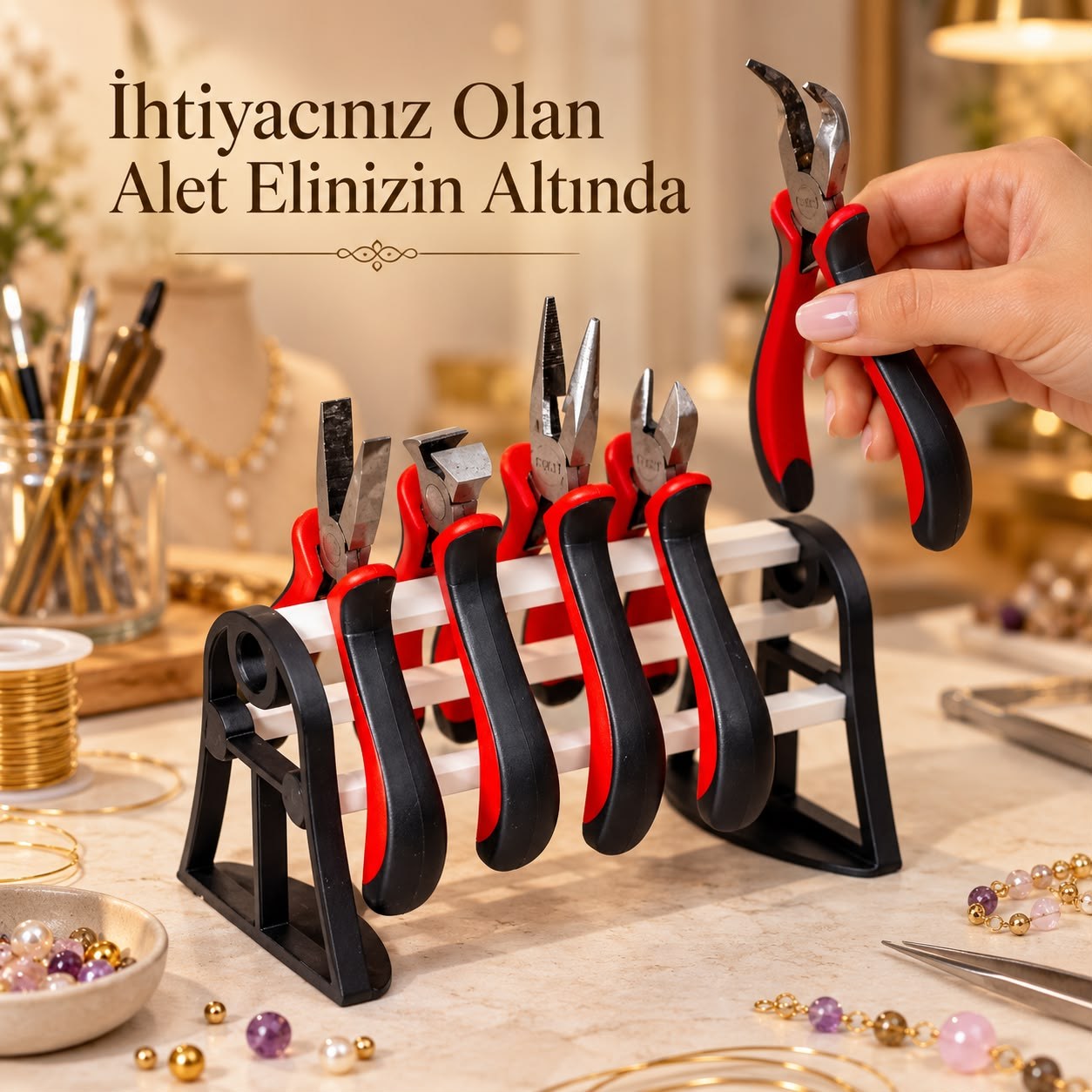 Atölye Düzeni – Pense ve Takı El Aletleri Standı