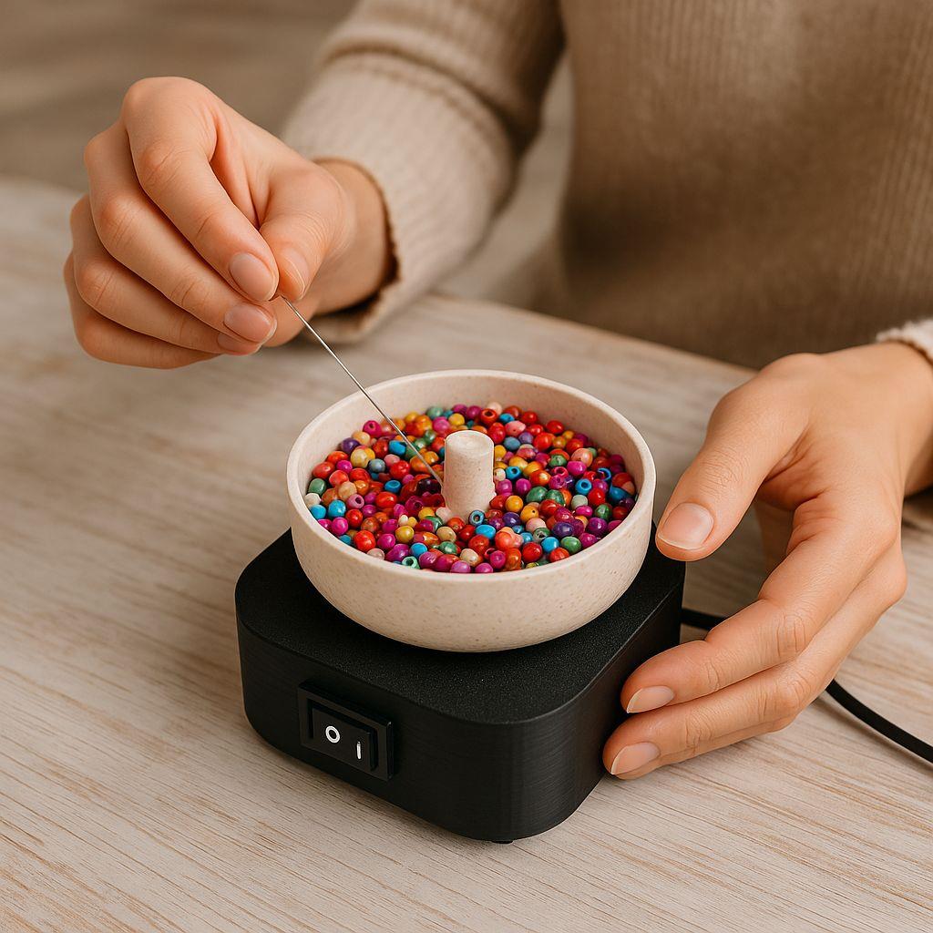 Automatic Bead Stringer - Elektrikli Boncuk Dizici aktashobi.com