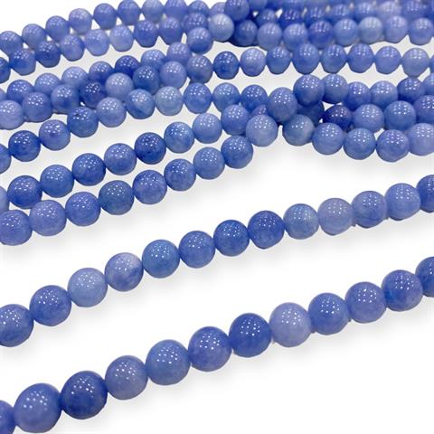 Aventurin Mavi Dizi Doğal taş