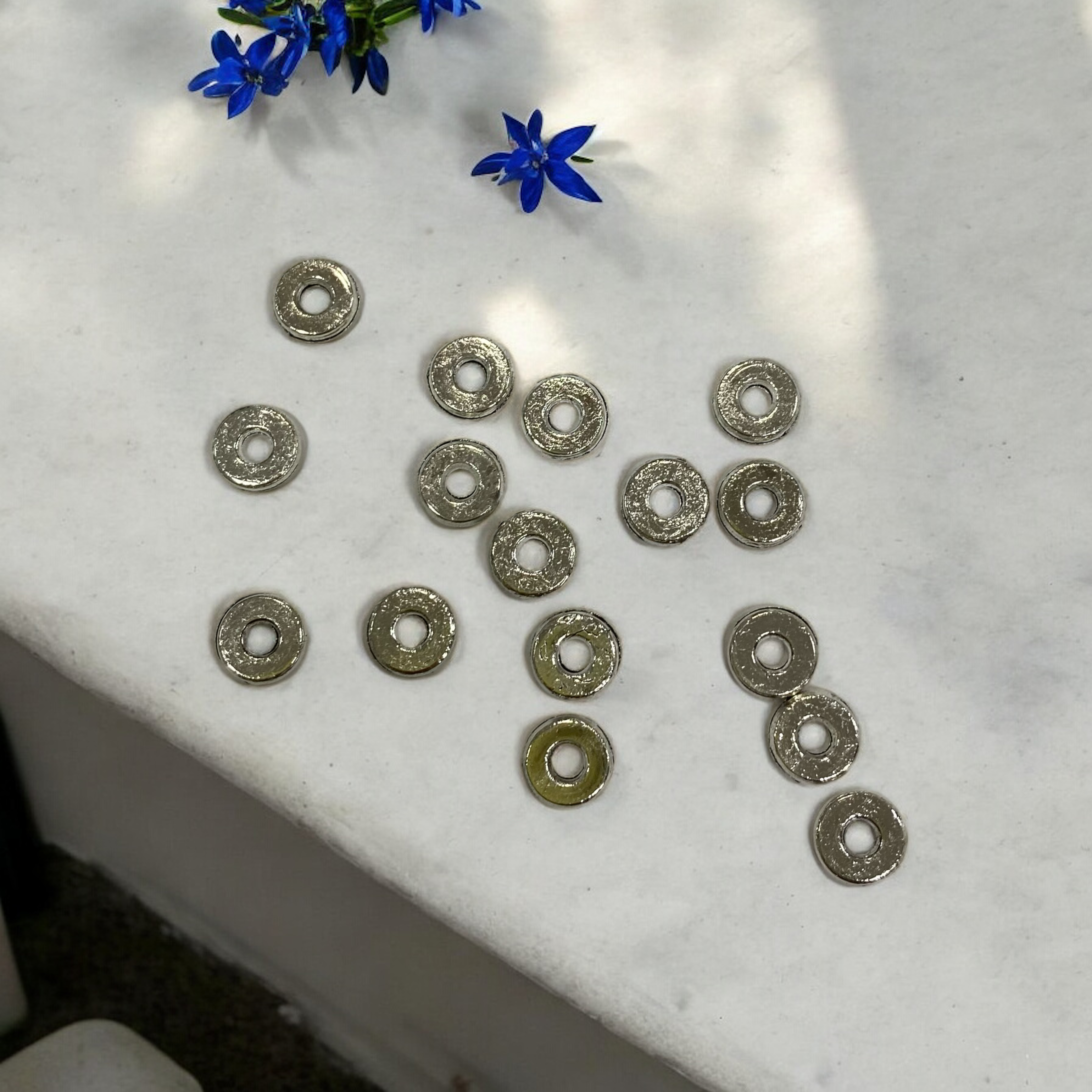 Basık Pul Takı Ara Model - 20 Adet