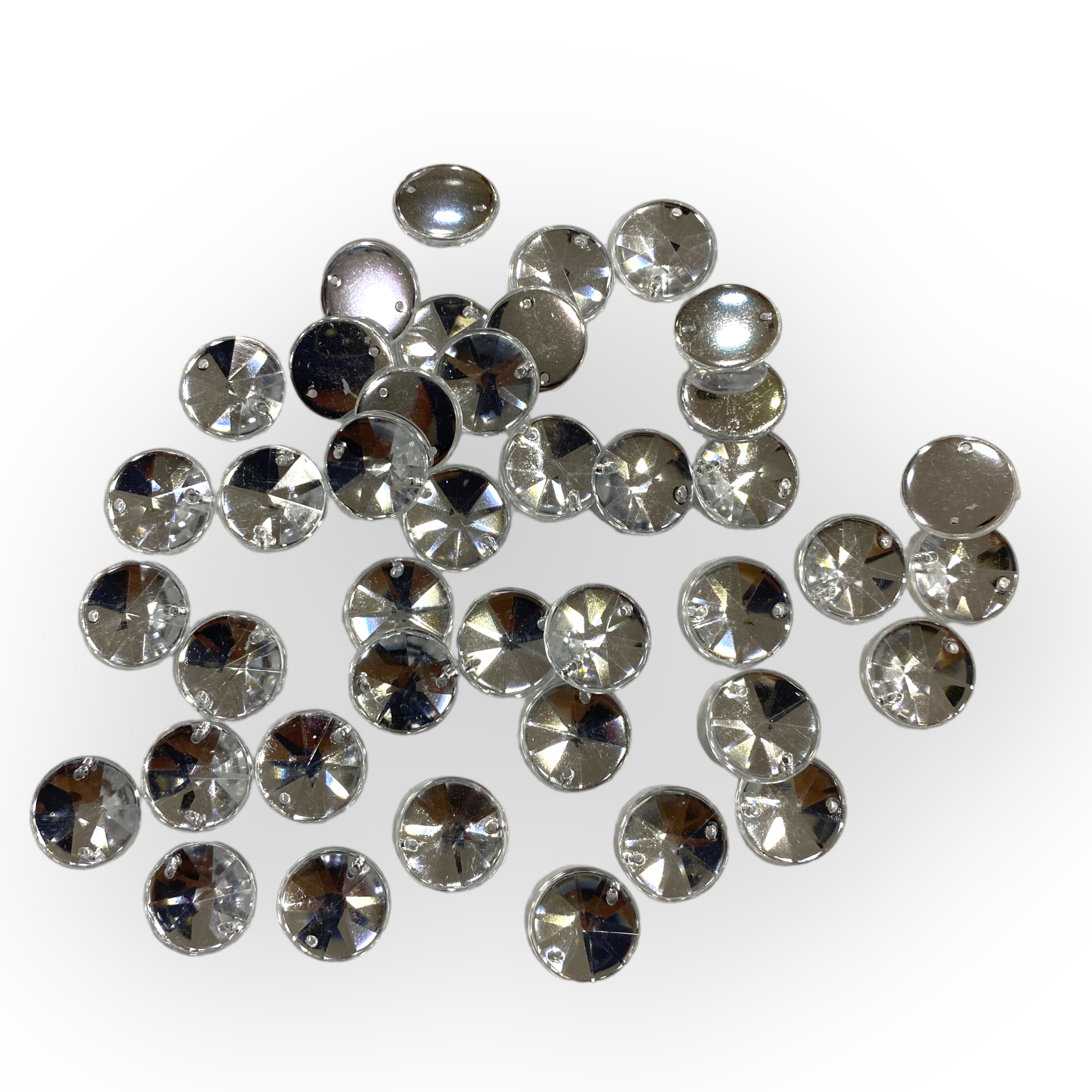 Beyaz Dikme Beyoğlu Taşı 10 MM Yuvarlak 5 Gram