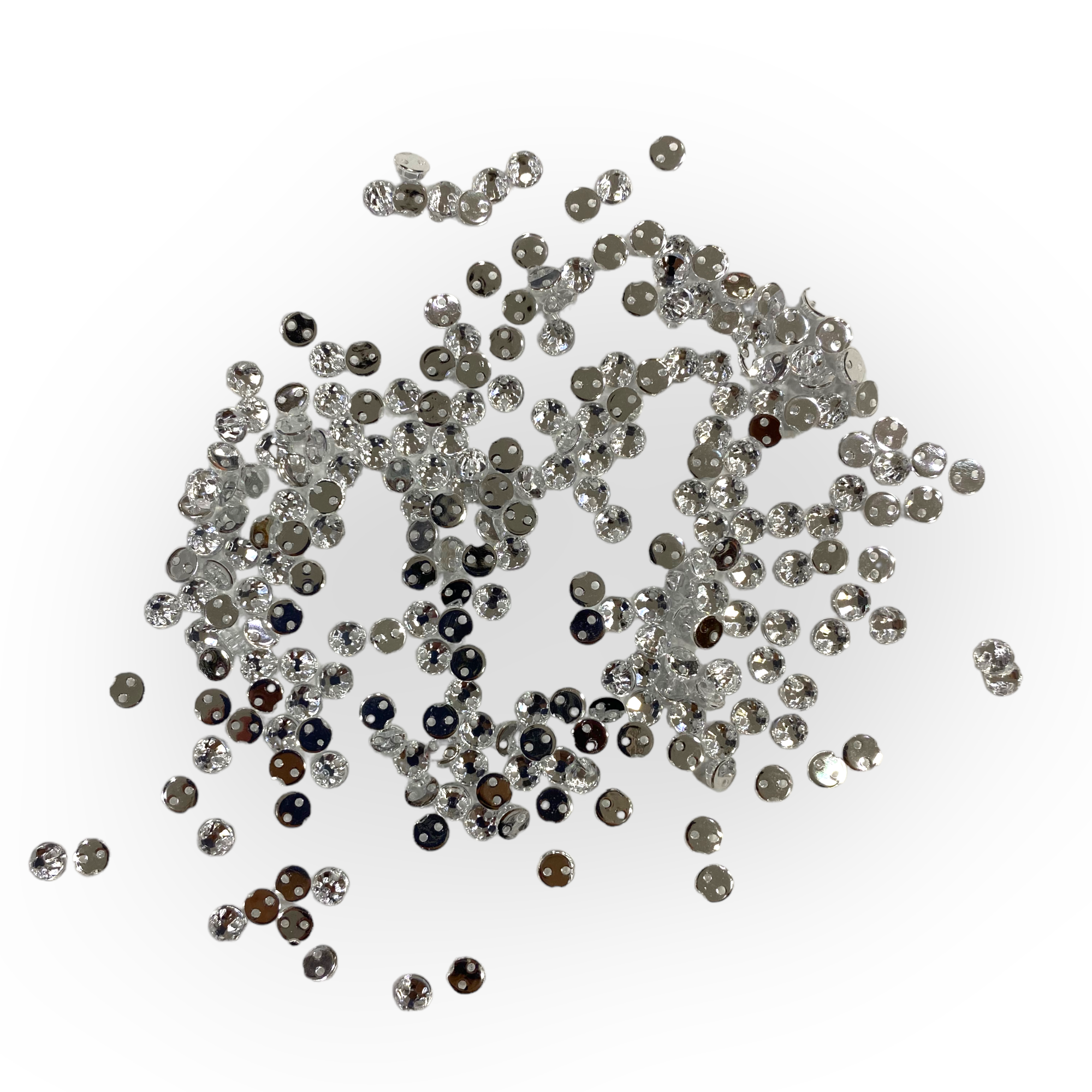 Beyaz Dikme Beyoğlu Taşı 3 MM Yuvarlak 5 Gram