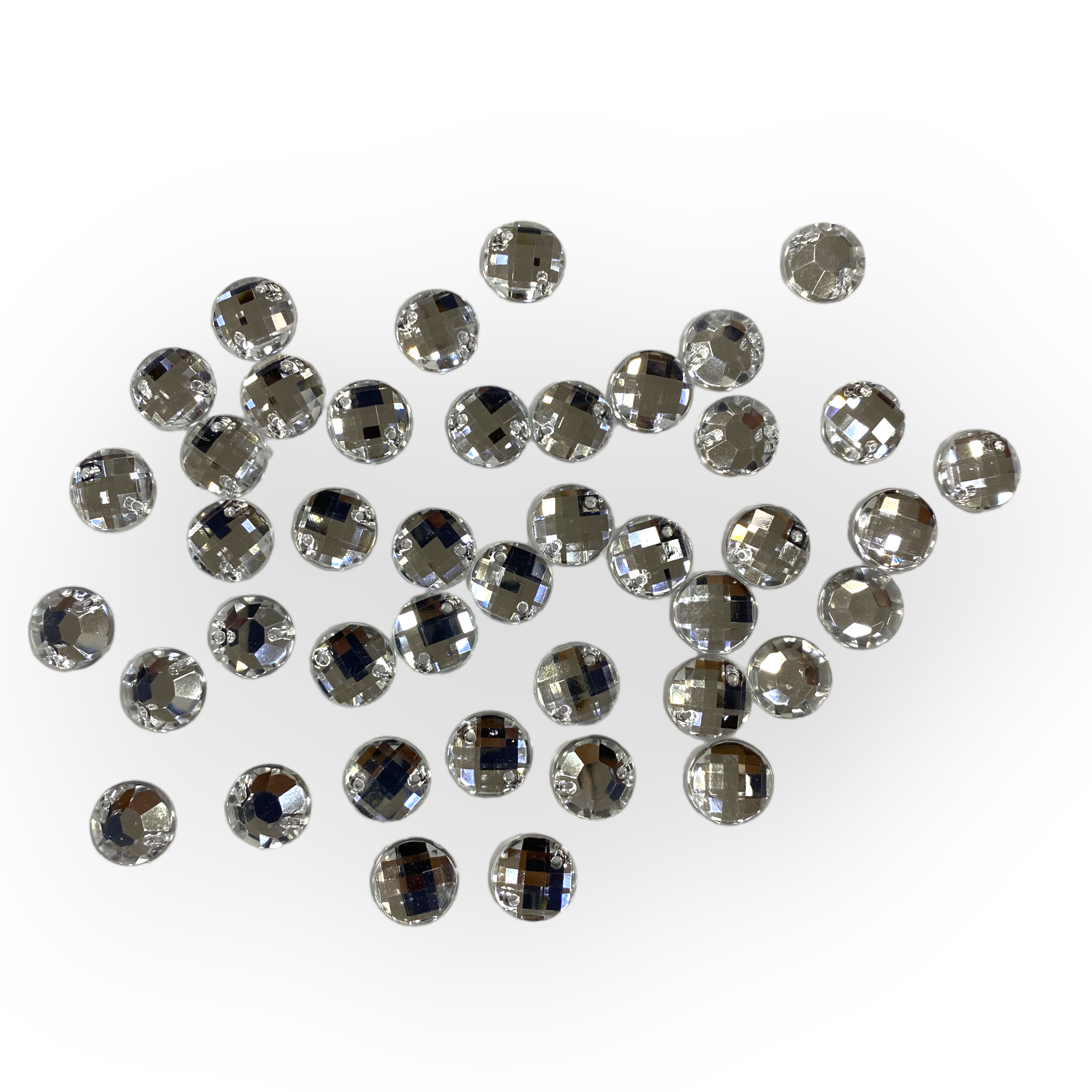 Beyaz Dikme Beyoğlu Taşı 6 MM Yuvarlak 5 Gram