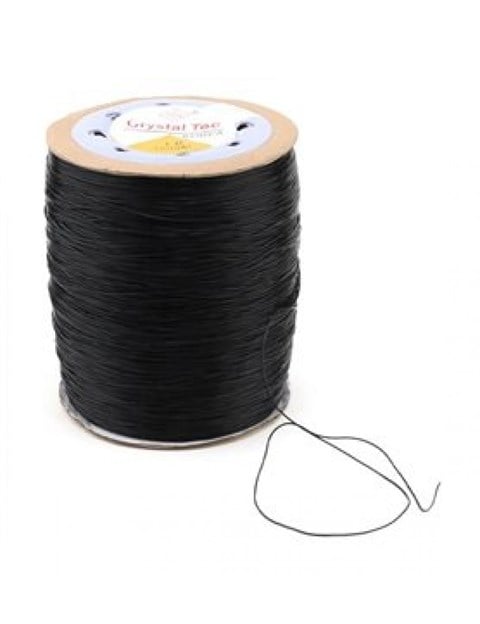 BİJURİX Siyah 25 Metre Bobin / Lastikli Misina 1.0