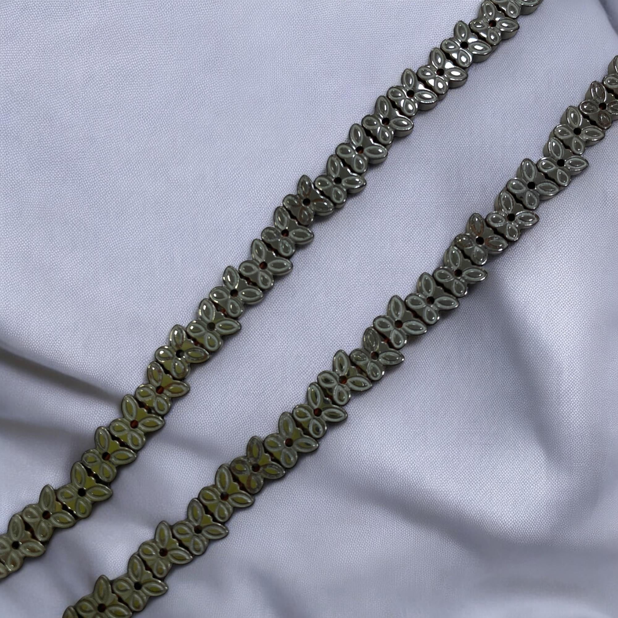 Butterfly Hematit Dizi Doğal Taş