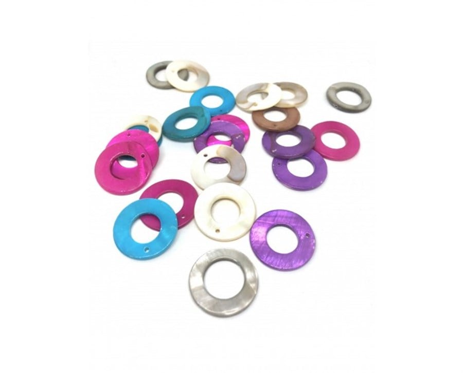 Cam Halka Süsleme Modeller 25 MM - 5 ADET Paket