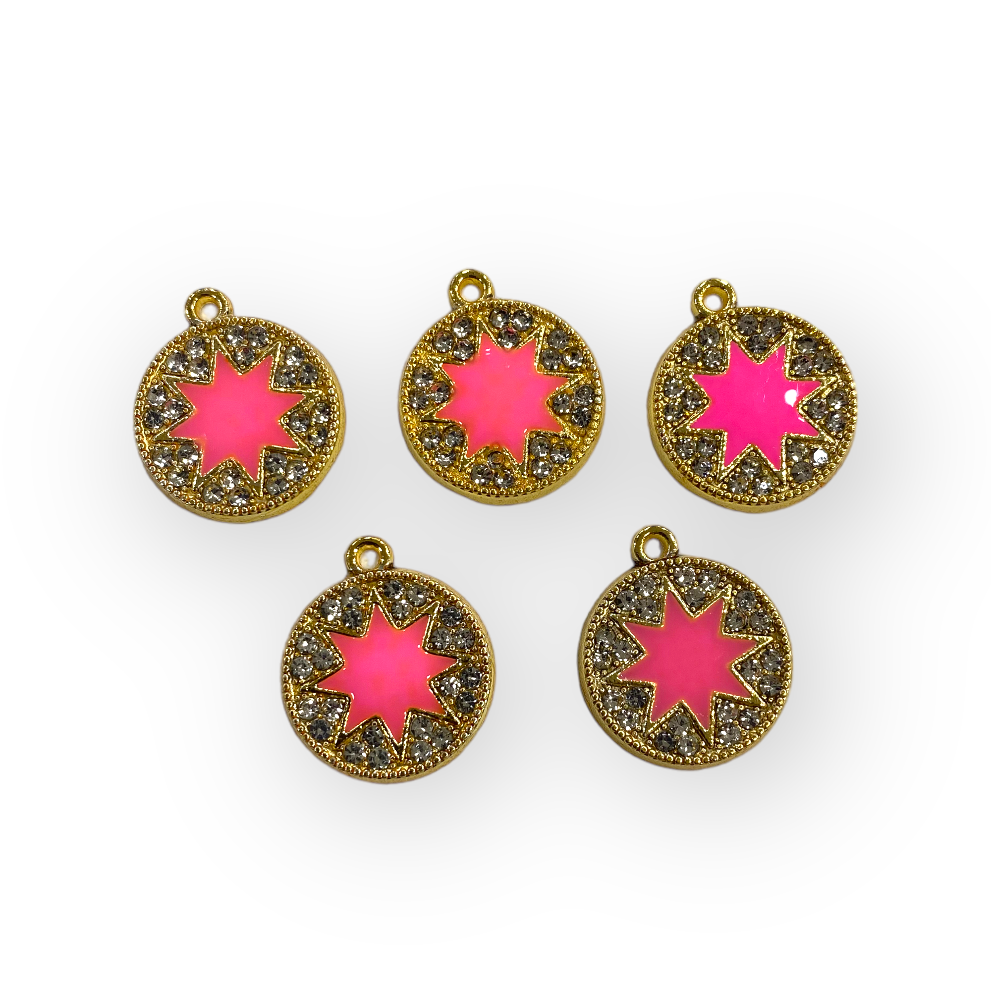 Çelik (304) Swarovski Pembe Sembol